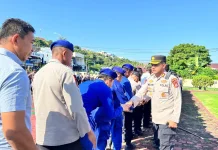 Halalbihalal Polres Baubau Perkuat Soliditas usai Lebaran