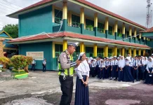 Satlantas Baubau Tekankan Disiplin Berlalu Lintas sejak Dini