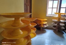 Kerajinan Dulang Fiber Warga Sampolawa Tembus Pasar Sultra