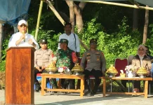 Bupati Buton Selatan Buka Turnamen Futsal Desa Lampanairi