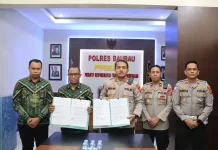 Polres Baubau Luncurkan POAMANA, Urus Tilang Kini Online