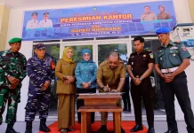 Bupati Bombana Resmikan Kantor Baru Dinas Perikanan