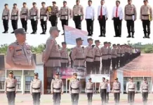 Kapolres Buton Utara Tekankan Personilnya Disiplin dan Komunikasi Terbuka