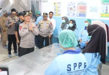 SPPG Polres Baubau Layani 2.063 Penerima Manfaat