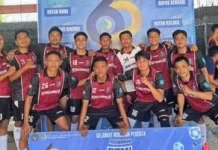Lapas Baubau Juara 2 Turnamen Futsal HBP ke-62
