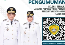 Pemkot Baubau Buka Lelang Jabatan, Tiga Kursi Kepala OPD Diperebutkan