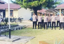 Kapolres Buton Tekankan Disiplin dan Pelayanan Humanis di Polsek Sampolawa
