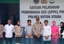 Pastikan Gizi Terjaga Kapolres Butur Turun Cek Dapur SPPG
