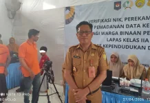 Disdukcapil Baubau Intens Jemput Bola, Napi Kantongi KTP-el