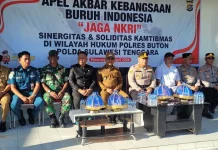 Pemkab Buton Apresiasi Apel Kebangsaan Buruh jelang May Day