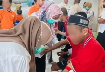 Ratusan WBP Lapas Baubau Ikuti Pemeriksaan HIV/AIDS dan IMS