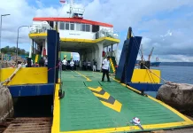 KMP Tongkol Resmi Berlayar, Penyeberangan Baubau-Waara Lebih Lancar