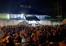 Ratusan Warga Antusias Ikuti Pembukaan Layar Benteng