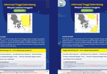 Prakiraan Tinggi Gelombang Sultra 4 - 7 Mei 2026