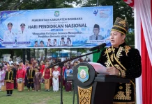 Wakil Bupati Bombana Pimpin Upacara Hardiknas 2026