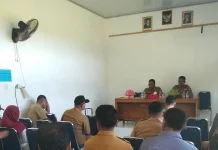 Pulihkan Keamanan, Polsek Kadatua dan Kecamatan Rapat Rekonsiliasi