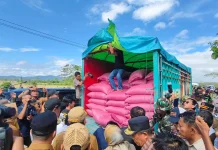 Cadangan Pangan Pemerintah Disalurkan untuk Korban Banjir Sultra