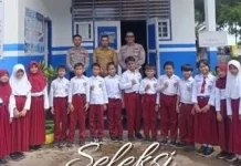 Polres Butur Gelar Seleksi Polisi Cilik Tingkat SD