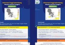 Prakiraan Tinggi Gelombang Sultra 19 – 22 Mei 2026