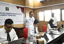 Kakanwil Kemenkum Sultra Pantau Uji Kompetensi Perancang Regulasi