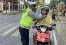 Sat Lantas Polres Buton Gencarkan Edukasi Keselamatan Berkendara