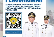 Tiga Besar JPT Pratama Baubau Diumumkan, Berikut Daftarnya