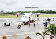 BPS Catat Penurunan Penumpang dan Bagasi Udara di Baubau
