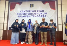 Lomba Puisi Perkuat Nasionalisme Pegawai Kemenkum Sultra