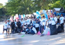 Ocean Clean Up Day, ASDP Baubau Kumpulkan 472 Kilogram Sampah Pantai Nirwana