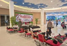 Polres Baubau Gelar Donor Darah, Terkumpul Puluhan Kantong