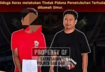 Polres Baubau Tahan Tersangka Kasus Kekerasan Seksual Anak