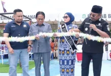 Bupati Bombana Resmikan Taman Bermain Ramah Anak