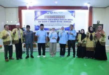 Bupati Kukuhkan Pengurus MKKS SMP Kabupaten Bombana