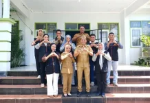 Tekankan Profesionalisme, Camat Bungi Lepas Petugas Sensus Ekonomi 2026