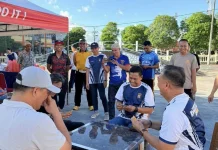 Diskominfo Dukung Turnamen Domino Polres Baubau Dekatkan Warga