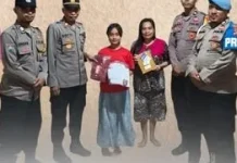 Polres Butur Salurkan Perlengkapan Sekolah Siswa Kurang Mampu