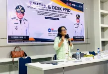 Semangat Peserta Bimtek PPID Baubau Tuai Pujian Komisi Informasi Sultra