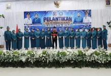 Perkuat Peran Keluarga, Ketua TP PKK Muna Lantik Ketua PKK Kecamatan
