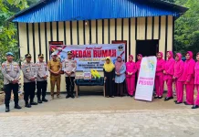 Polres Baubau Wujudkan Mimpi Warga Miliki Rumah Layak