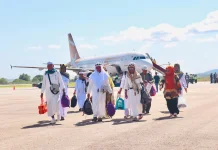 Bandara Betoambari Layani Kepulangan 273 Jemaah Haji Enam Daerah