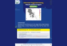 Prakiraan Tinggi Gelombang Sultra 2 – 5 Juli 2026