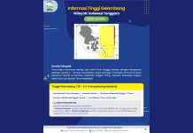 Prakiraan Tinggi Gelombang Sultra 12 – 15 Juli 2026
