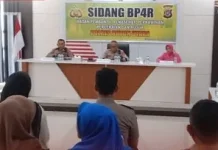 Polres Butur Bekali Personel Wujudkan Keluarga Harmonis