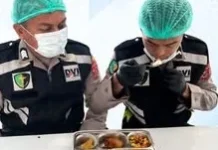 Sidokkes Polres Butur Pastikan Makanan Program MBG Aman