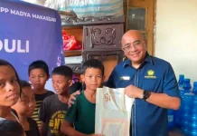 KPP Madya Makassar Tutup Rangkaian Hari Pajak dengan Bakti Sosial
