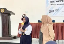 Balai Bahasa Sultra Latih Ratusan Siswa SMP Konawe Selatan Membaca Cepat