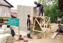 Pekerjaan MCK TMMD Ke-129 Kodim 1413 Buton Capai Tahap Akhir