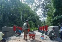Masuki Tahap Finishing, Pembangunan Jembatan Wasaga di Buton Segera Rampung