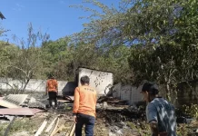 Tiga Kebakaran Sehari, BPBD Baubau Imbau Stop Bakar Sampah