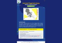 Prakiraan Tinggi Gelombang Sultra 7 – 10 Agustus 2026